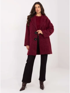 Kabát IT EN 96965.19 bordový