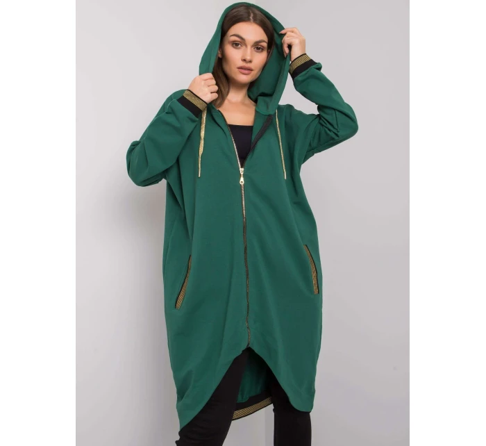 Mikina RV BL 6791.48 tmavozelená