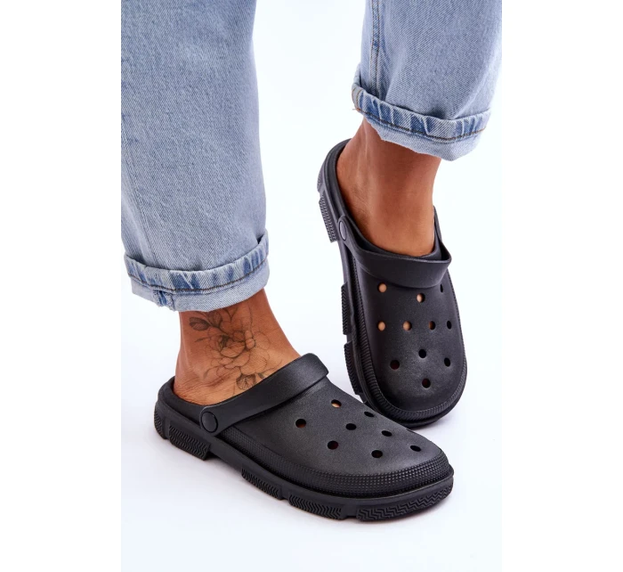 Dámské gumové Crocs Černá Rabios Dámské gumové Crocs Černá Rabios