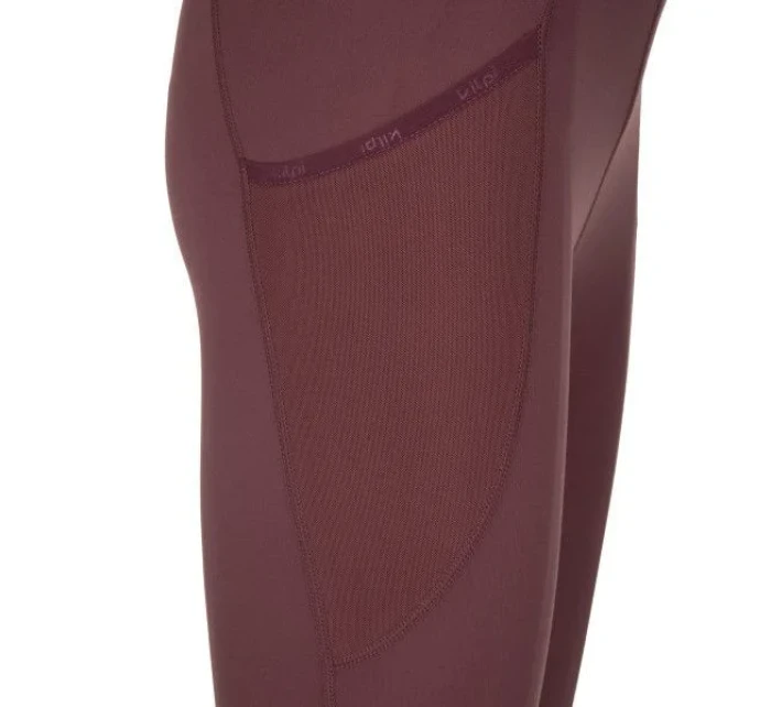 Dámske legíny Ligano-w tmavo červená - Kilpi