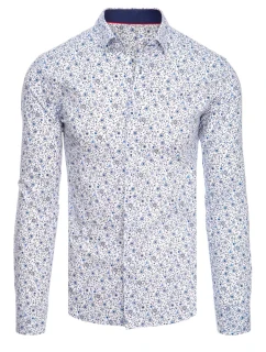 Pánska biela košeľa FashionStreet DX2338