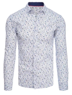 Pánska biela košeľa FashionStreet DX2338