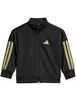 Detské tepláky adidas Essentials Climacool black and gold JC8857
