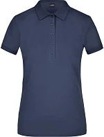 JN 709 Dámské elastické piqué polo model 22488564 navy - Daiber JN 709 Dámské elastické piqué polo model 22488564 navy - Daiber