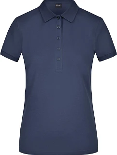 JN 709 Dámské elastické piqué polo model 22488564 navy - Daiber