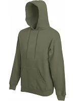 Fruit of the Loom Classic Hooded Sweat Mikina s kapucňou 16.2208 classic olive Fruit of the Loom Classic Hooded Sweat Mikina s kapucňou 16.2208 classic olive