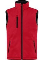Padded Softshell Vest Men Pánská zateplená softshellová vesta model 22455011 red - Clique Padded Softshell Vest Men Pánská zateplená softshellová vesta model 22455011 red - Clique