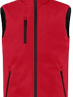 Clique Padded Softshell Vest Men Pánska zateplená softshellová vesta 67.0958 červená