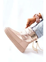 Damskie Śniegowce Big Star II274121 Beżowe Damskie Śniegowce Big Star II274121 Beżowe