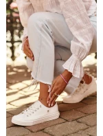 Klasyczne Trampki Damskie Big Star NN274285 Białe