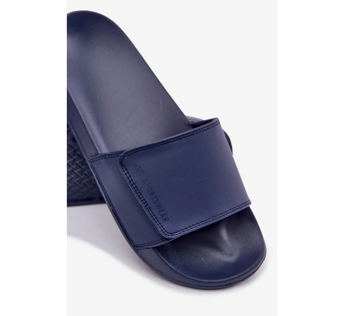 Pánské Pantofle model 21702230 Modré - 4F Pánské Pantofle model 21702230 Modré - 4F