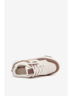 Sneakersy Na Platformie Big Star OO274A151 Ciemnobeżowe Sneakersy Na Platformie Big Star OO274A151 Ciemnobeżowe