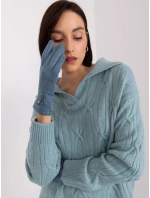 Rękawiczki AT RK model 19040798 szaro niebieski - FPrice