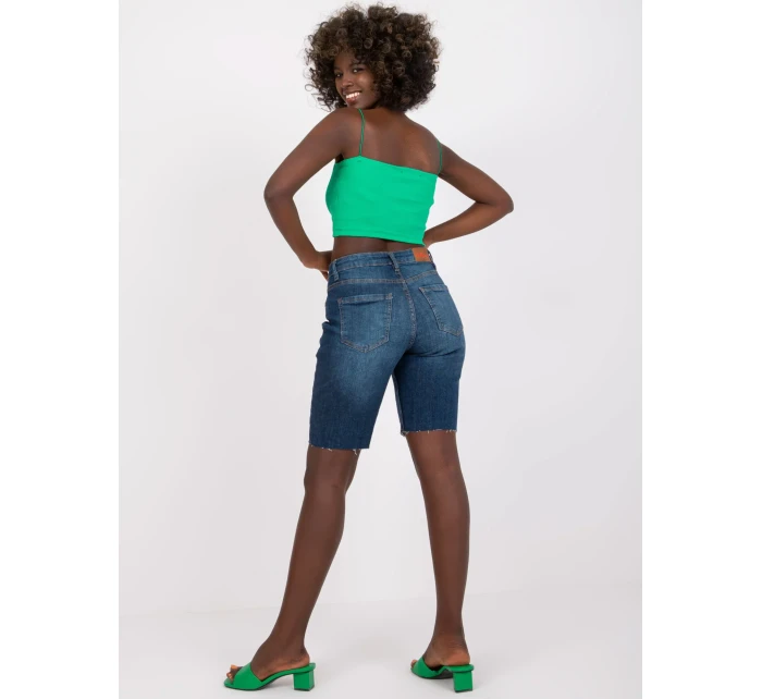 Šortky model 17228807 tmavě modré - FPrice Šortky model 17228807 tmavě modré - FPrice