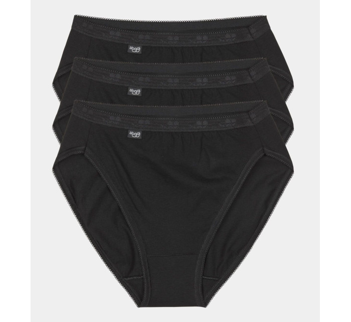 Dámske nohavičky Basic+ Tai 3P Black - Sloggi