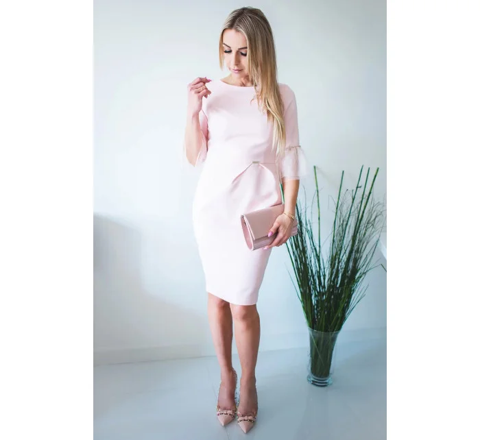 Spoločenské šaty Jasmin model 131431 - jers Spoločenské šaty Jasmin model 131431 - jers