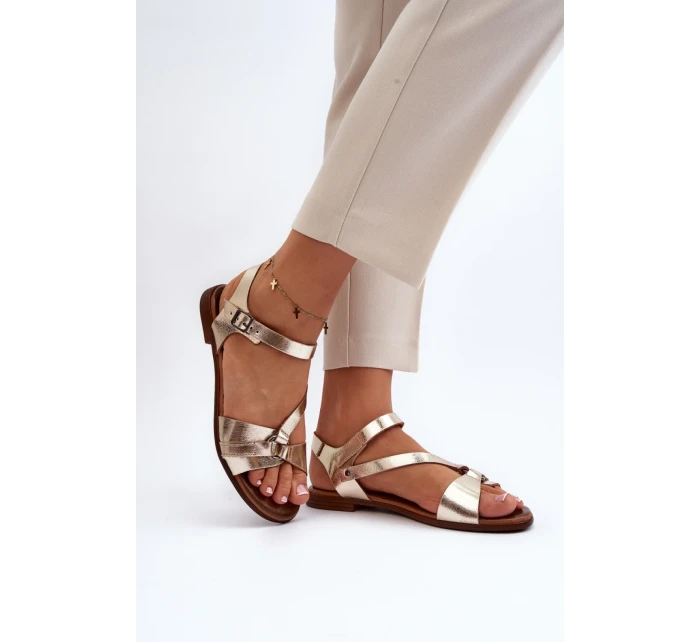Sandále model 193950 Krok vo veľkom štýle Sandále model 193950 Krok vo veľkom štýle