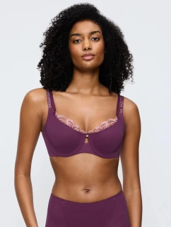 Dámska podprsenka Wild Gardenia Florale Bra W01 - PURPLE purple 0049 - TRIUMPH