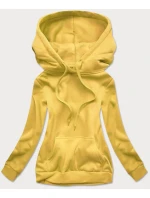Dámska žltá mikina (W02-69)