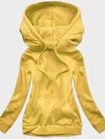Dámska žltá mikina (W02-69)