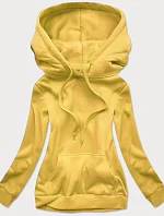 Dámska žltá mikina (W02-69)