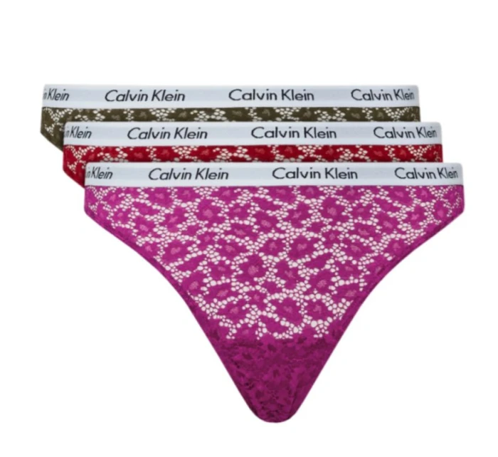 Calvin Klein Spodné prádlo Bikiny 3Pk W 000QD3926E dámske