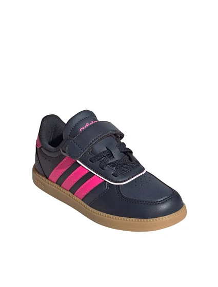 Dětská obuv Breaknet Sleek navy blue and pink model 22150090 - ADIDAS Dětská obuv Breaknet Sleek navy blue and pink model 22150090 - ADIDAS