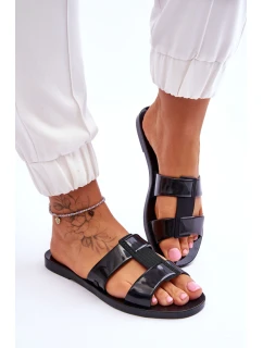 Módní pantofle  černé model 21615446 - Zaxy