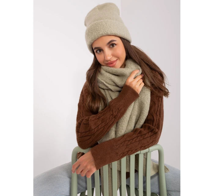 Šatka D90012Y72028D pistáciová