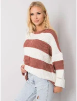 Jumper DO SW 2111202.36X tmavoružový