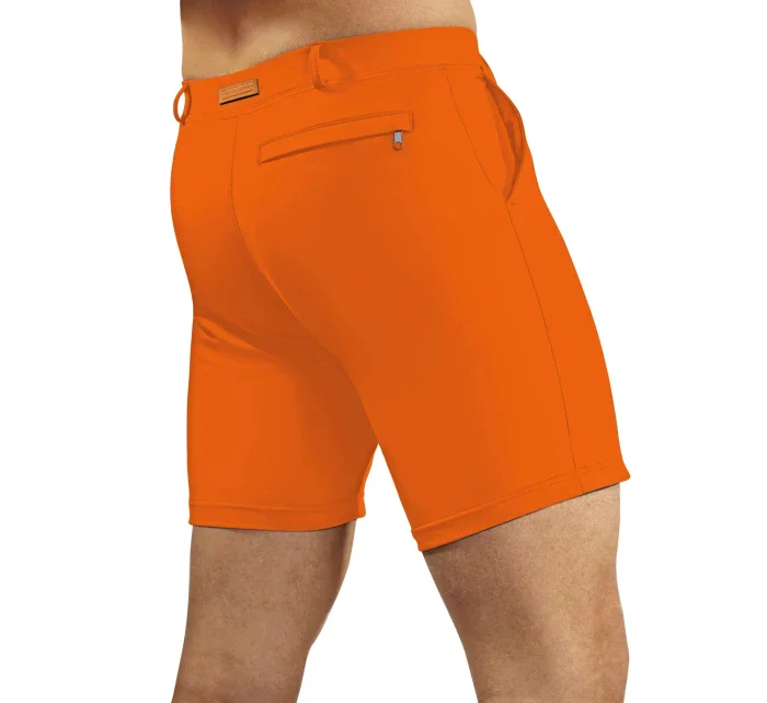 Pánske plavky Swimming shorts comfort26 oranžové - Self