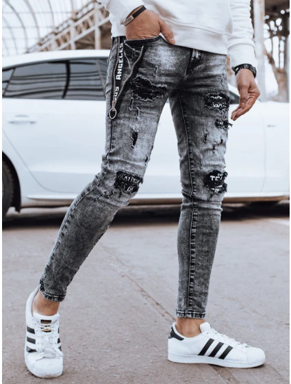 Pánské džínové kalhoty černé Dstreet model 21976751 - FashionStreet