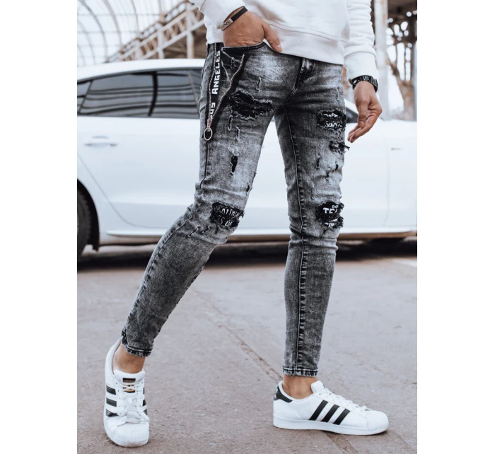 Pánské džínové kalhoty černé Dstreet model 21976751 - FashionStreet