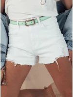 Dámské džínové šortky FRESH LOOK bílé model 21977814 - Dstreet