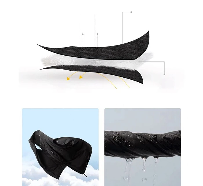 Termální vesta model 22114151 velikost M černá - Rockbros