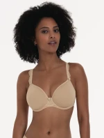 Podprsenka s kosticami Selma s dištančnými košíčkami 5637 desert - RosaFaia