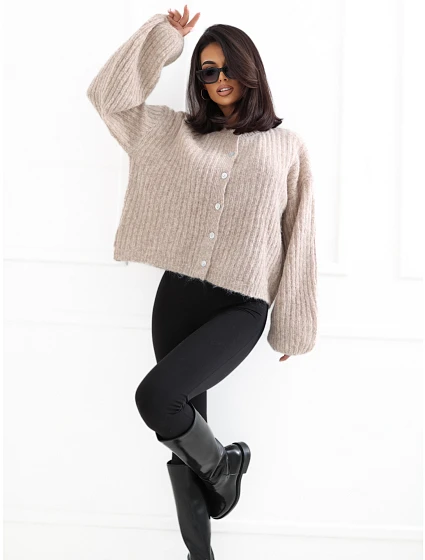 Sweter PM SW model 22334131 beżowy - FPrice
