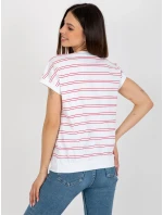 Blúzka RV BZ 8619.94 biela a červená