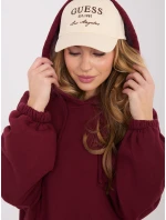 Mikina WT BL A1461.70 burgundy