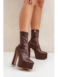 Topánky na podpätku model 204696 Step in style