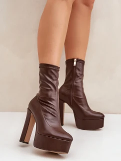 Topánky na podpätku model 204696 Step in style