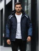 FashionStreet pánska tmavomodrá lyžiarska bunda TX5129 FashionStreet pánska tmavomodrá lyžiarska bunda TX5129