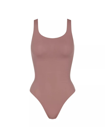 Dámske body ZERO Feel 2.0 - BROWN - hnedé 1141 - SLOGGI