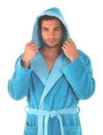 župan Tampa model 20647371 pánský tyrkys - Vestis župan Tampa model 20647371 pánský tyrkys - Vestis