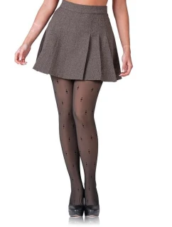 Dámské teplé punčochové kalhoty 80 DEN s WARM & 80 DEN FLEECE  print model 21283021 - Bellinda