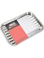 Grilovacia doska 34x24CM z nehrdzavejúcej ocele