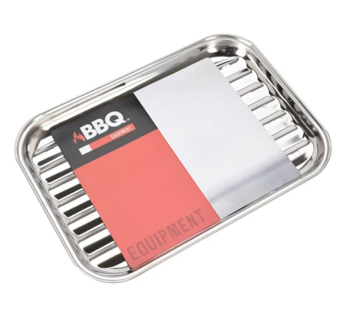 Grilovacia doska 34x24CM z nehrdzavejúcej ocele