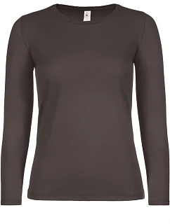 B&C #E150 LSL /women Dámské tričko s dlouhým rukávem brown model 22492579