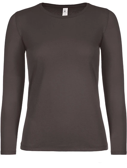 B&C #E150 LSL /women Dámské tričko s dlouhým rukávem brown model 22492579 B&C #E150 LSL /women Dámské tričko s dlouhým rukávem brown model 22492579