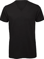 B&C Inspire V T /men_° Pánske tričko s výstrihom do V 01.TM44 čierne